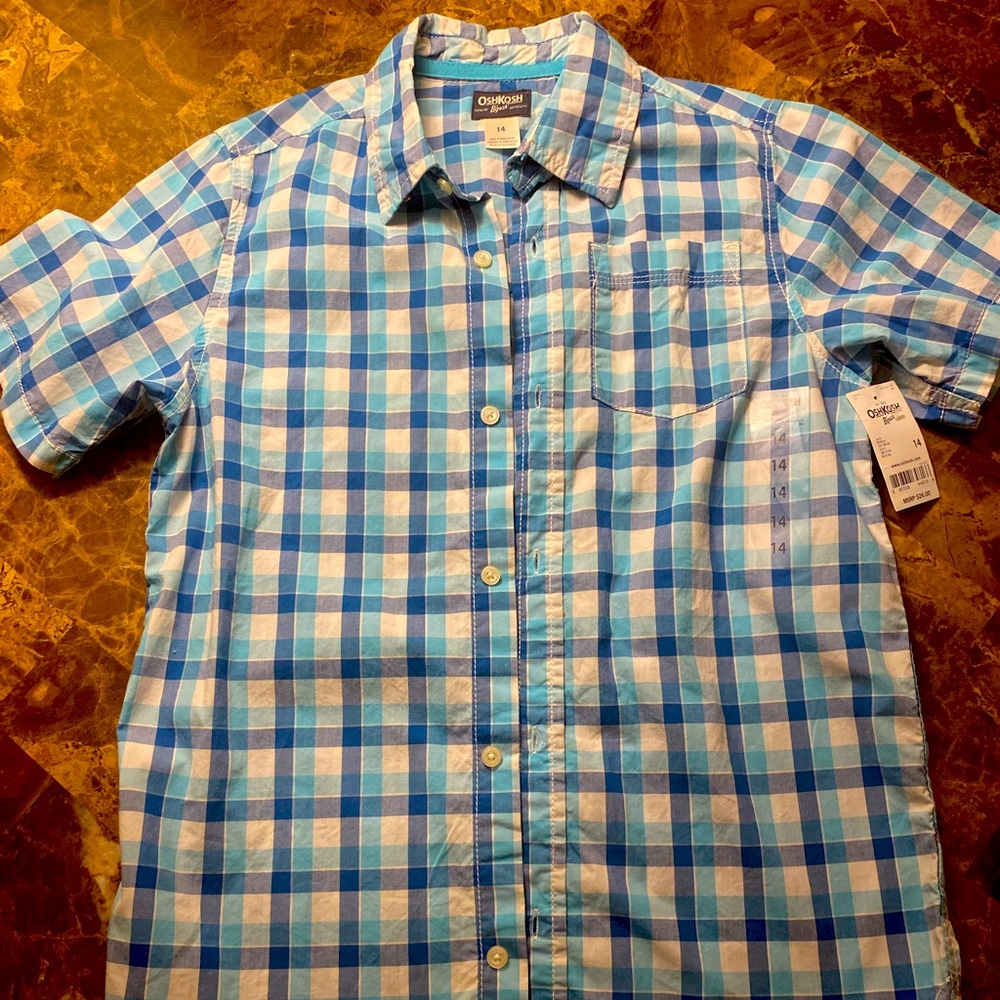 OSHKOSH B’gosh boys shirt, size 14–16